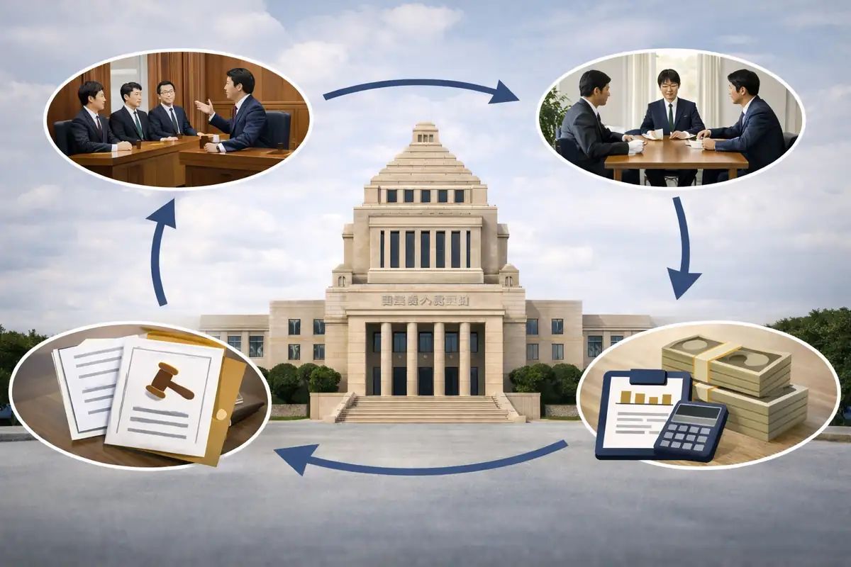 国会審議を完全理解：法案・予算・政治の力学まで一気にわかる入門ガイド